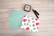 Watercolor Florals Pattern, a Pattern Graphic by Ariel Tyndell Design (Thumbnail 3 of 5)