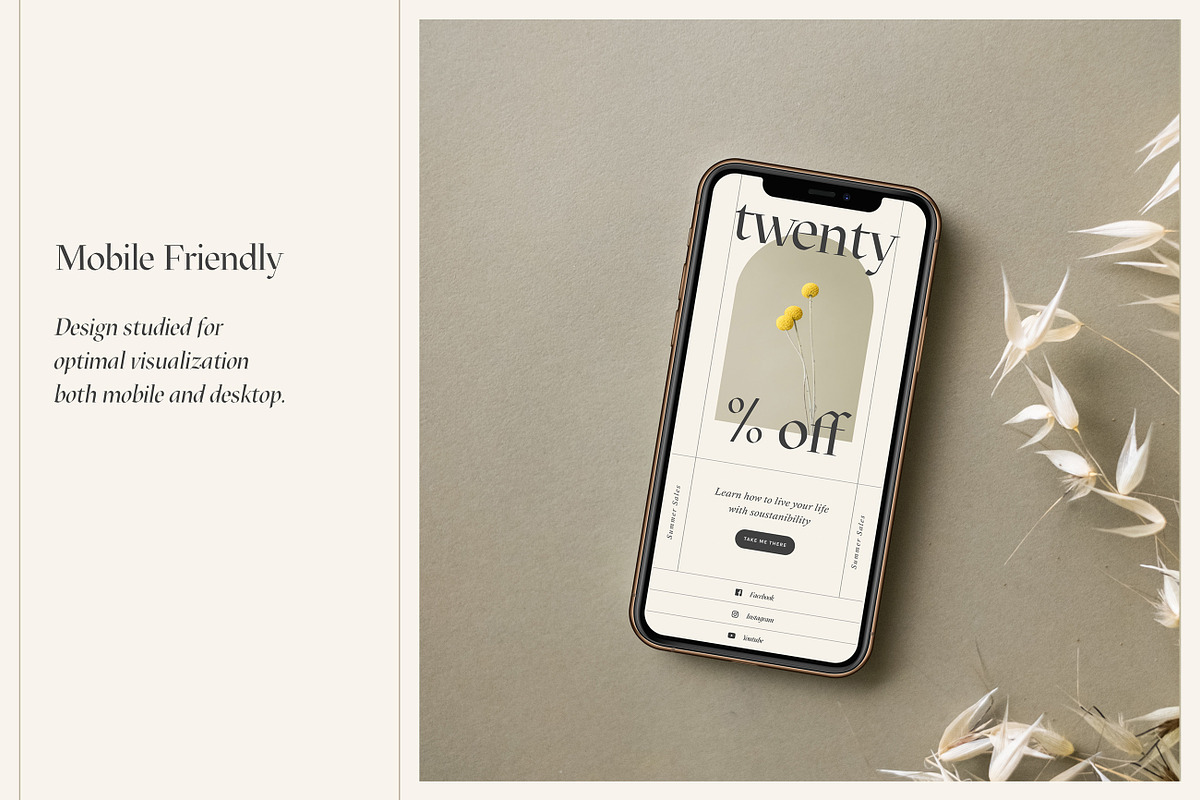 Sage Newsletter Templates, an Email Template by Sparrow & Snow (Photo 4 of 11)