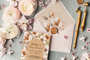 Mother's Day Watercolor Clipart, a Seasonal Illustration by OKArtHub (Thumbnail 6 of 9)