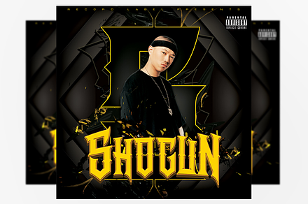Shogun Mixtape Cover Template