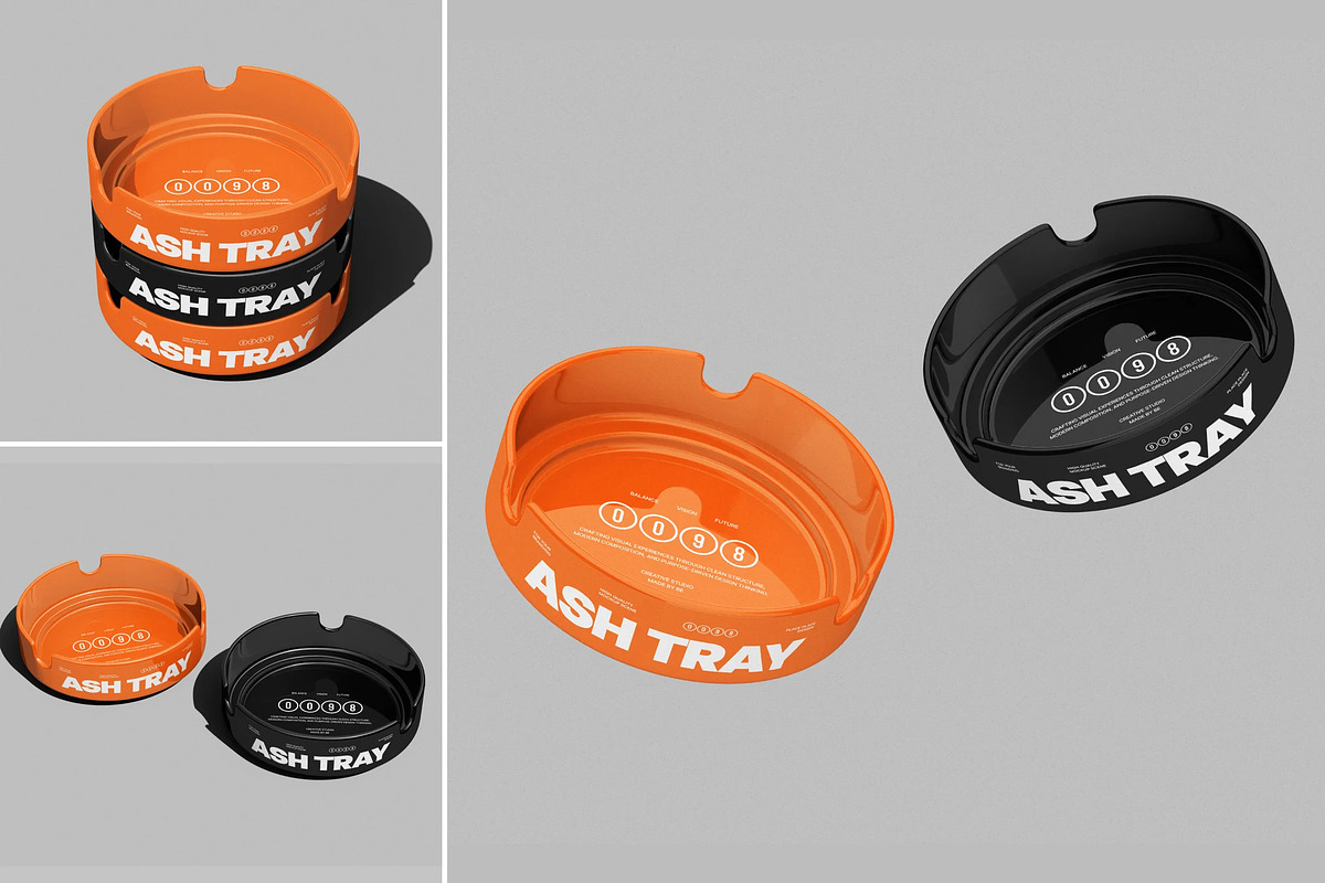 Ceramic Ash Tray Mockup, a Cups & Container Mockup by Brand Earth (Photo 1 of 4)