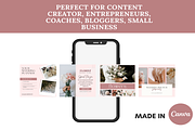 Wedding/Florist Instagram Templates, a Social Media Template by LushBury (Thumbnail 8 of 9)