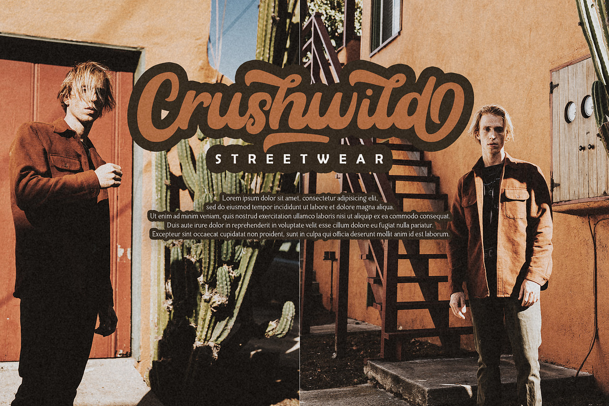Rayhue - Retro Bold Script Font, a Script Font by StringLabs (Photo 6 of 8)