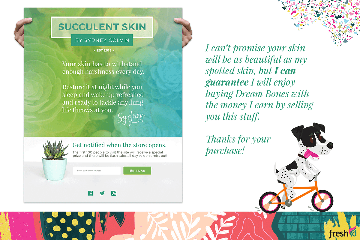 Sydney - Website Landing Page, a Landing Page Template by Fresh ID (Photo 4 of 5)