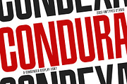 Condura Sans Serif Display, a Sans Serif Font by Angga Mahardika (Thumbnail 1 of 11)
