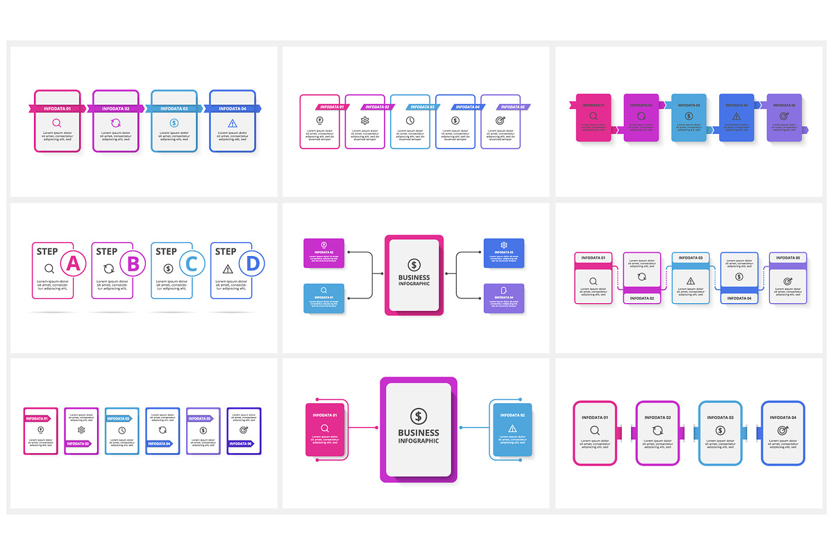 Rectangle Canva Template preview 5