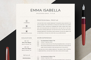 Free Resume Template CV Format