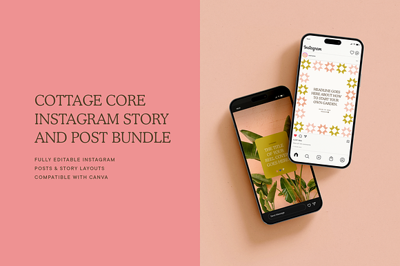Cottage Core: Instagram Bundle preview 6