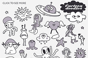 Cartoon Doodles, a Decorative Illustration by Alena (Thumbnail 3 of 6)