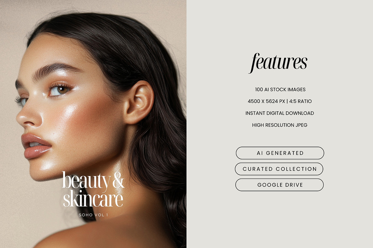Diverse Skincare Beauty Stock Photos, a Beauty & Fashion Photo by COCO Designs (Photo 2 of 22)