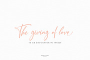 Anamortee // Modern Calligraphy Font, a Script Font by Vultype Co. (Thumbnail 11 of 13)