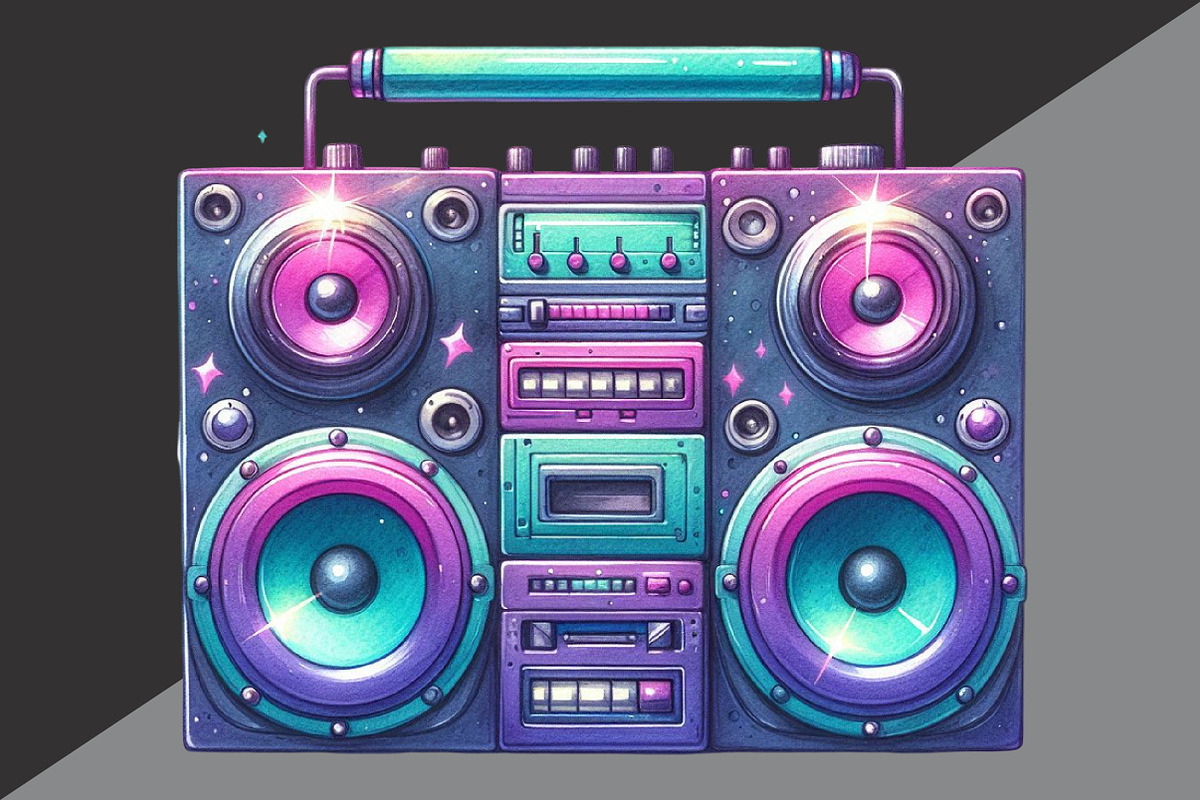 Nostalgic 90s Retro Sublimation, an Illustration by Black Bird Studio (Photo 6 of 6)