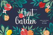 Fruit garden collection, a Decorative Illustration by Cozy pattern shop (Thumbnail 9 of 9)