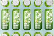 Set Metallic Cans Mockup, a Product Mockup by OneVectorStock (Thumbnail 6 of 10)