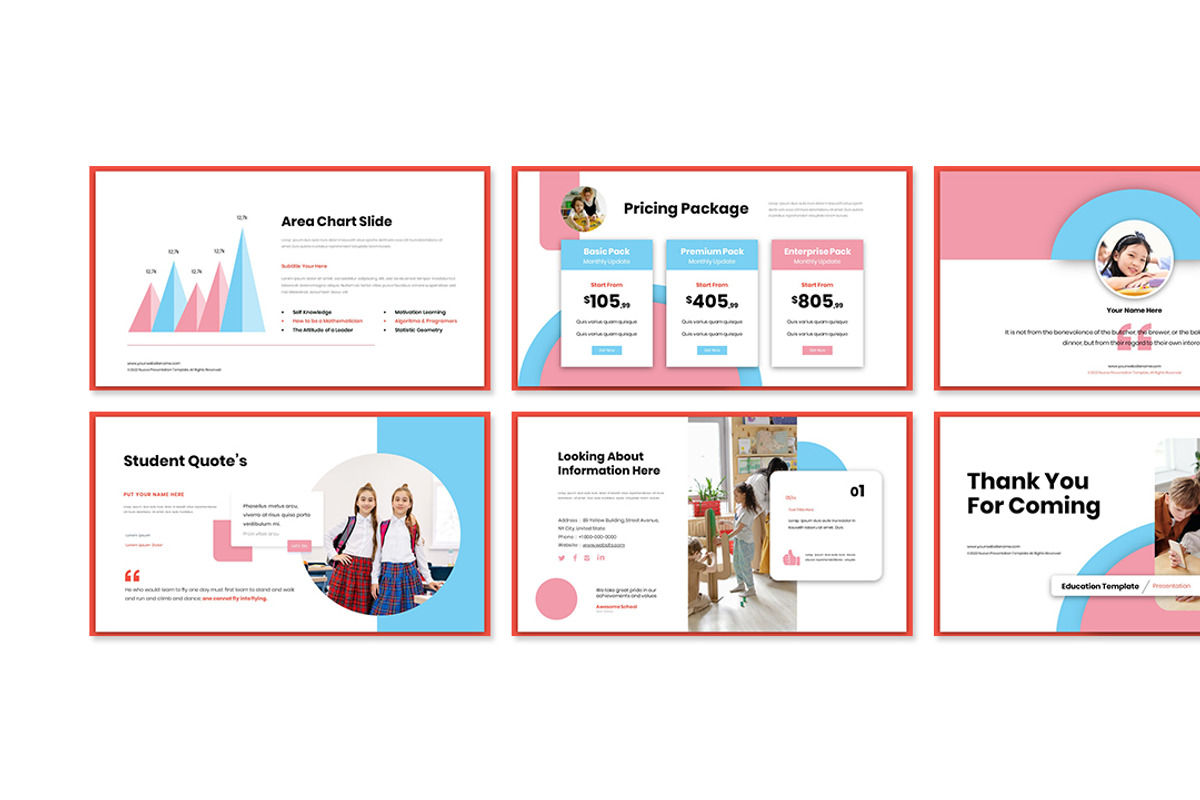 Nuevo Education Presentation Temp, a Presentation Template by Analogous Temp (Photo 5 of 5)