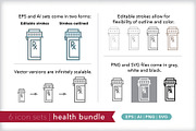 Health 6-pack icon bundle, an Outline Icon by Picture Window (Thumbnail 2 of 8)