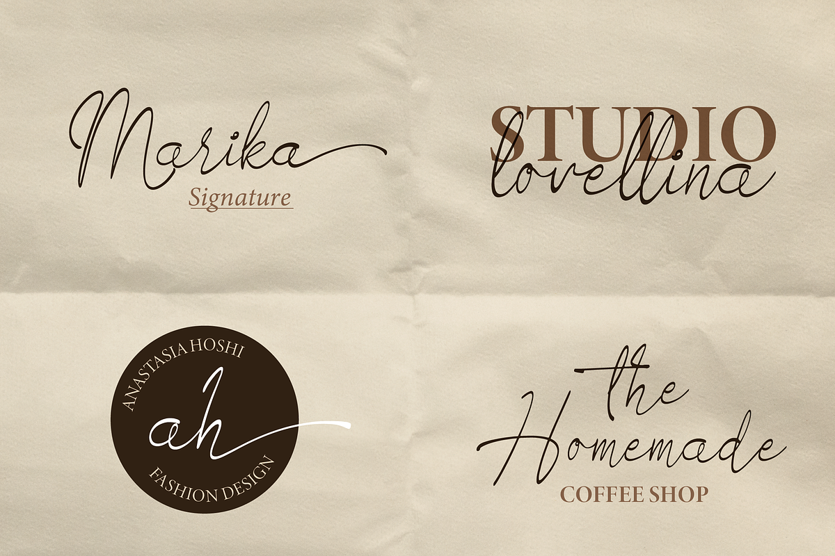 The Ruselte | Handwritten Signature, a Script Font by Denustudios (Photo 8 of 15)