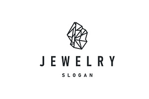 luxury jewelry design gemstone logo, a Branding & Logo Template by Maylianaw28
