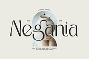 Negania – Stylish Modern Serif, a Serif Font by Morand Union (Thumbnail 1 of 6)
