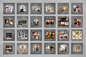 60 IG Post & Stories Film Frames