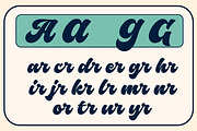 Klite - Retro Script, a Script Font by Graptail (Thumbnail 9 of 10)