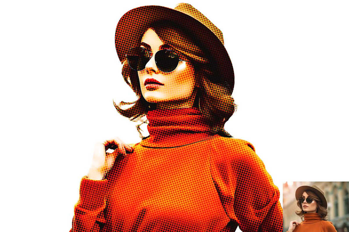 Clean Vector Cartoon FX Photoshop, an Action Add-On by Studio Retouch (Photo 4 of 12)