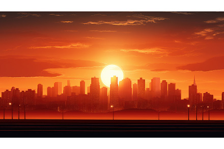 cityscape beauty scene sun landscape, an Architecture Photo by pikepicture