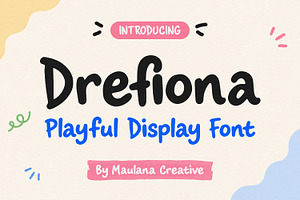 Drefiona Playful Rounded Font