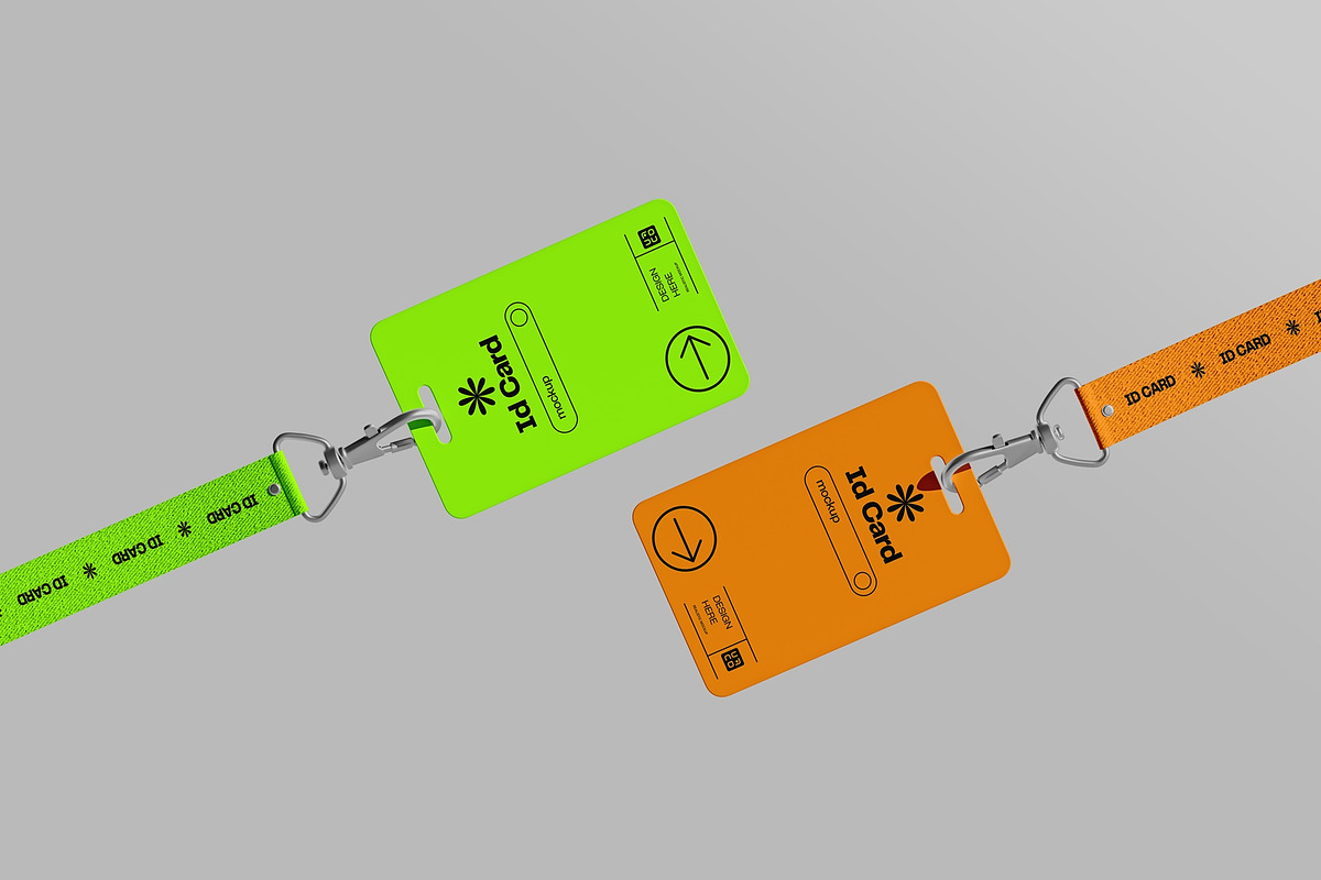 ID Card Mockup, an Advertising Mockup by hokagata (Photo 4 of 4)