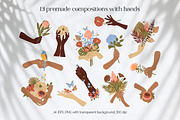 Autumn Women. Floral Abstract Set, an Object Graphic by Julie&Taily (Thumbnail 12 of 21)