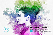 Abstract Paint Photoshop Action, an Action Add-On by MRI STUDIO (Thumbnail 1 of 15)