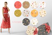 Happy Boho Easter spring clipart, an Animal Illustration by NataLyaroArt (Thumbnail 3 of 13)