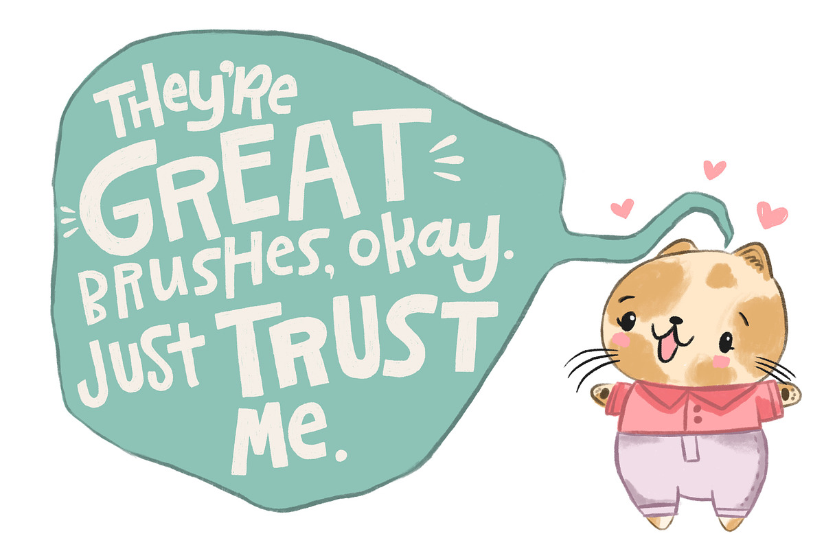 Storybook Brushes for Procreate, a Brush Add-On by studio.pancz (Photo 6 of 6)