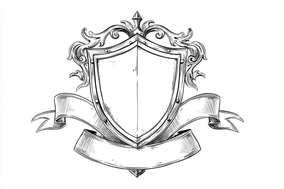 Vintage Royal Coat of Arms Emblem, a Graphic by hafijul (Photo 7 of 11)