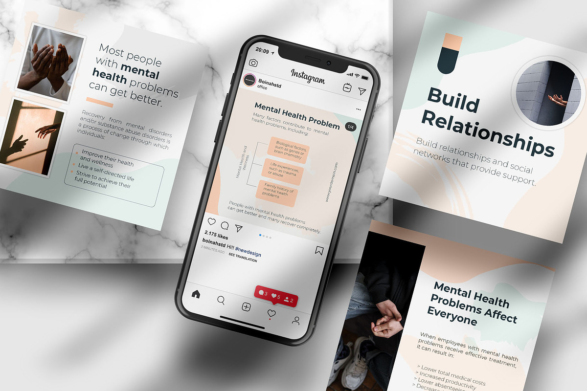 PUNGGU Instagram Health and Wellness, a Social Media Template by Boinah Studio (Photo 2 of 6)