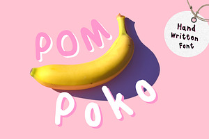 Pom Poko Handwritten Font