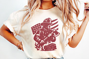 Firefighter PNG, American Flag, an Illustration by SharpMarketplace (Thumbnail 2 of 9)