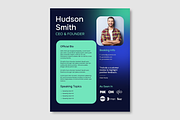 Hudson Speaker Sheet Canva Template, a Templates & Theme by Regent Parkette (Thumbnail 1 of 2)