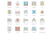 Interior Design & Furniture Icons, an Icon by Flat Icons (Thumbnail 4 of 10)