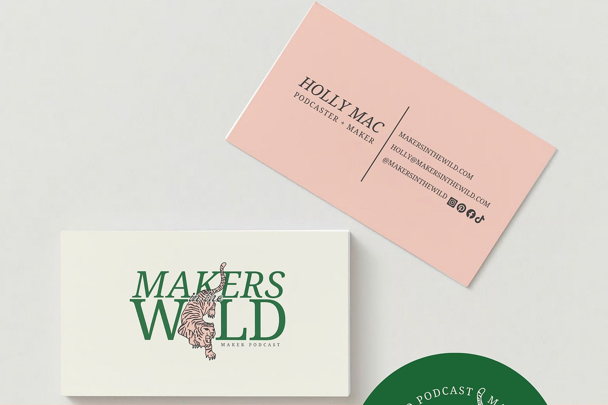 Makers in the Wild DIY Brand Kit, a Branding & Logo Template by Hello Holly Studio (Photo 5 of 10)
