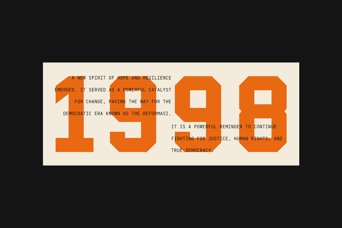 Monkrush - Display Serif Mono, a Font by Indotype Foundry (Photo 2 of 10)