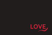Minimalist Love Poster, a Decorative Illustration by PsychocheArt (Thumbnail 4 of 4)