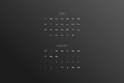 Robotic, a Font by garismantra (Thumbnail 3 of 4)