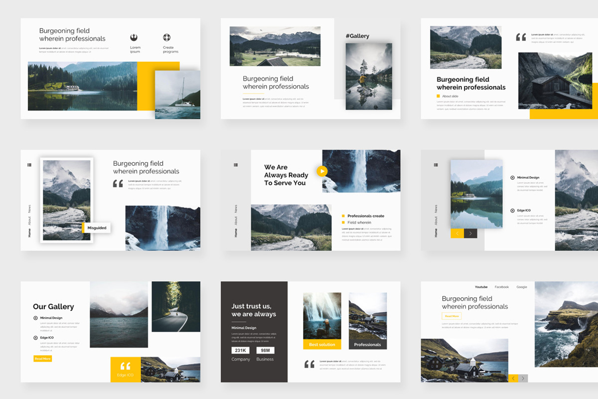 Unisa Creative Powerpoint Template, a Presentation Template by One Percent Studio (Photo 9 of 16)
