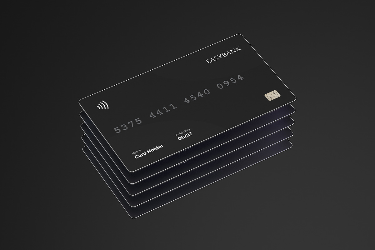 Credit Card Mockup, an Advertising Mockup by Pixel_Vision_Store (Photo 4 of 6)