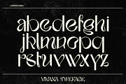 VIVANA | Modern Display, a Sans Serif Font by Alif Devan R. (Thumbnail 9 of 12)