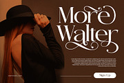 Voting Calligraphy Serif Font, a Serif Font by Graphicxell (Thumbnail 7 of 9)