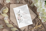 Card Mockup 5x7 Wedding BGF 8e, a Product Mockup by PawMockups (Thumbnail 6 of 11)