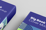 Big Book Cover Mockup - 11 Views, a Books & Magazine Mockup by Illusiongraphic (Thumbnail 18 of 26)