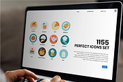 1155 PERFECT ICONS SET, an Outline Icon by Toonsteb (Thumbnail 6 of 26)